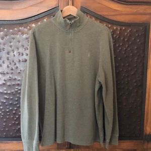 Polo men’s quarter zip pullover size XXL